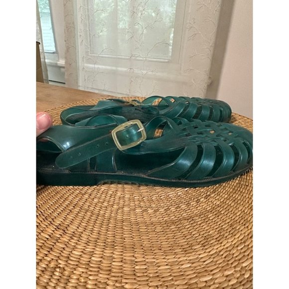 Women’s size “7” Teal Jelly Sandals - Picture 4 of 6